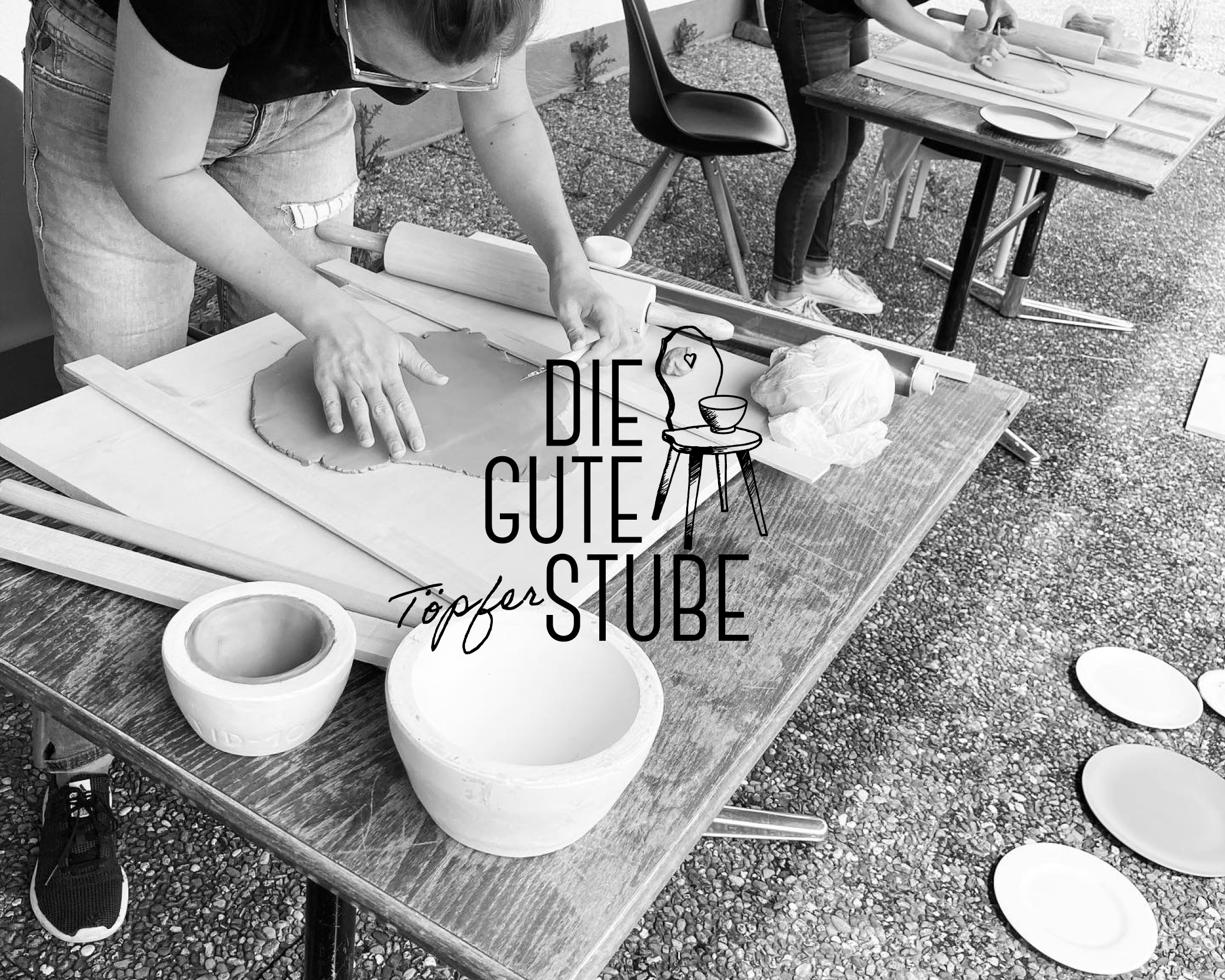 Die Gute Töpferstube öffnet sich. Keramik Werkstatt mitten im Bregenzerwald.